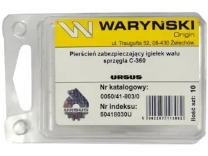 Pierścień zabezpieczający igiełek wału sprzęgła sprzedawane po 10 C-360 ORYGINAŁ URSUS