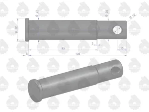 Sworzeń widłaka zaczepu polowego C-330 C-360 ORYGINAŁ URSUS