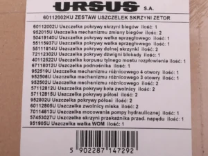 Komplet ( zestaw ) uszczelek skrzyni / mostu ZETOR ORYGINAŁ URSUS