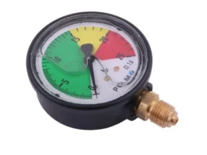 Manometr glicerynowy M63 0-25 bar. gwint G1/4" dolne przyłącze. obudowa plastikowa. Opryskiwacz POLMO