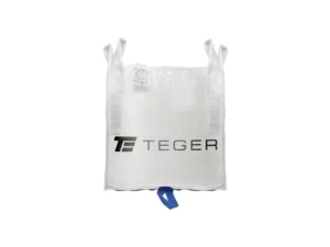 Worek BIG BAG 1500kg wzmocniony. 90 x 90 x 90. 4 uchwyty+ 2 wzmocnione doszyte do dna. Góra otwarta/ Dół zamknięty /TEGER