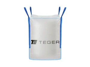 Worek BIG BAG 1000kg. 90 x 90 x 120. 4 uchwyty. Góra otwarta/ Dół zamknięty /TEGER