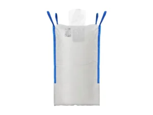 Worek BIG BAG 1000kg. z wkładem foliowym. 95 x 95 x 165. 4 uchwyty. Lej zasypowy / Dół zamknięty. Tasiemka /TEGER
