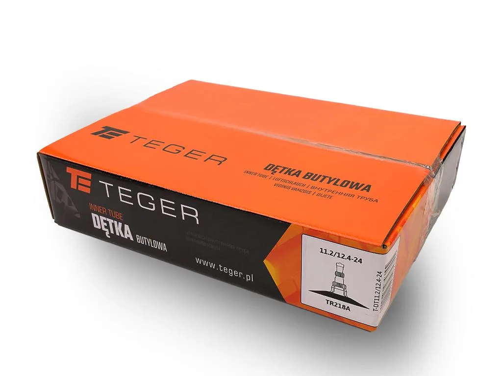 Dętka Butylowa 11.2/12.4-24 TR218A TEGER - obrazek 3