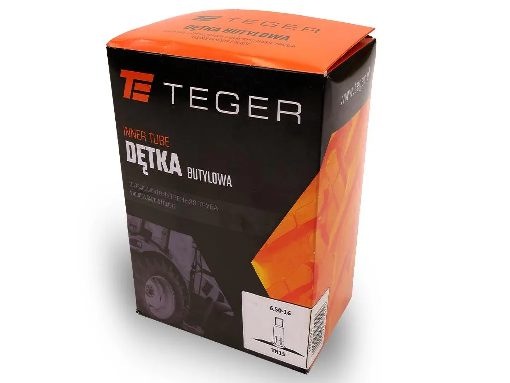 Dętka Butylowa 6.50-16 TR15 TEGER - obrazek 3