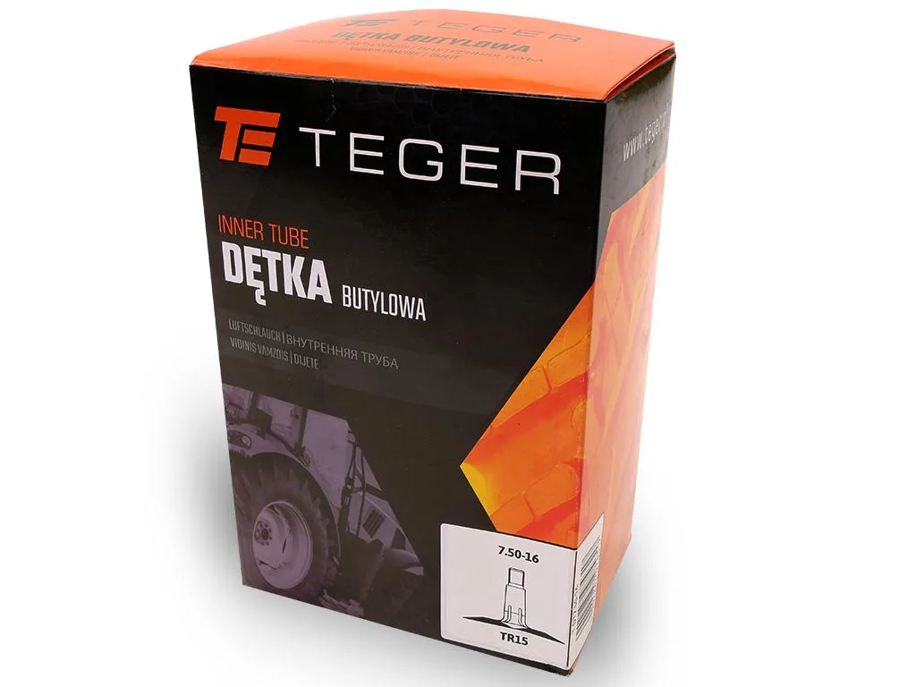 Dętka Butylowa 7.50-16 TR15 TEGER - obrazek 3
