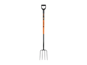 Widły gospodarcze 4-zębne na metalowym trzonku - Extra Long, (dł. 1600 mm), Teger
