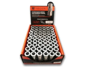 Zestaw w ekspozytorze czteroszczękowych końcówek węża smarownicy z blokadą M10x1. 413 BAR (6000 PSI) Professional TEGER (sprzedawane po 60 szt.)