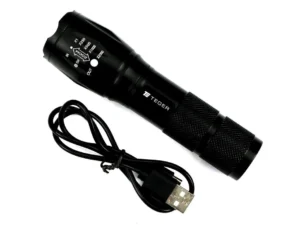Latarka uniwersalna ładowana USB z funkcją POWER BANK 2200mAh XPS 300 lm Teger