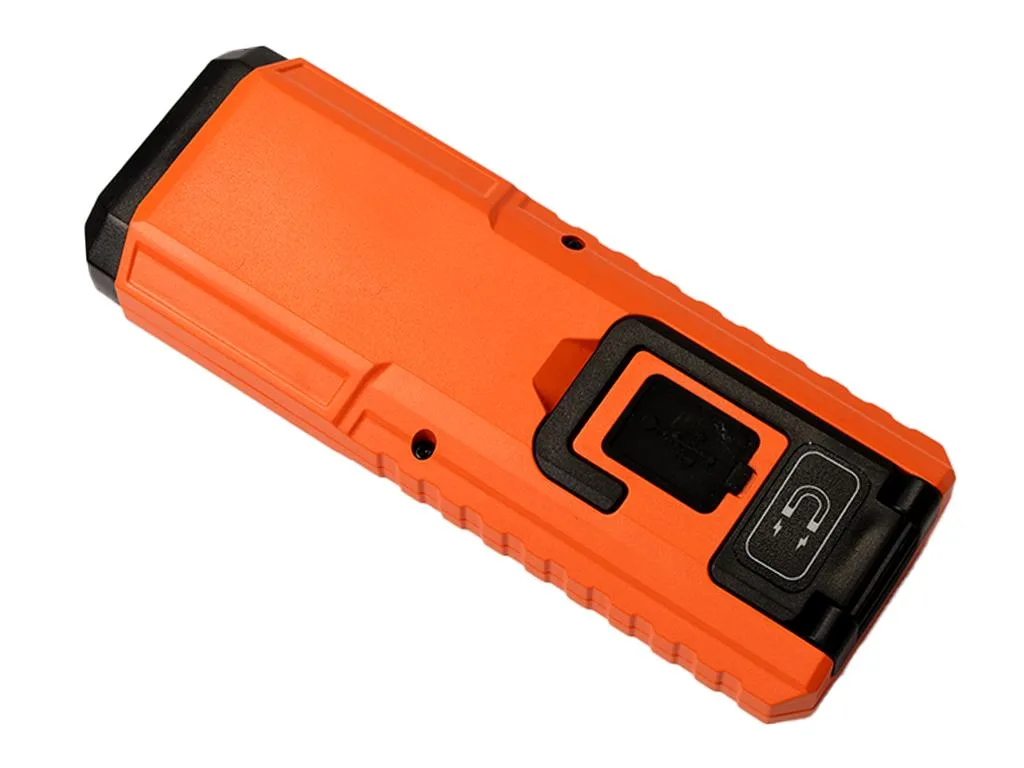 Latarka uniwersalna LED COB,ładowana USB z funkcją warsztatową, cyfrowym wyświetlaczem naładowania i powerbank 2400 mAh XPS 300 lm Teger - obrazek 3