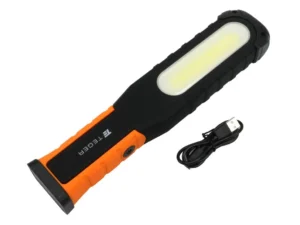 Lampa warsztatowa, latarka LED COB XPG wzmocniona obudowa 1100lm 5000 mAh, z powerbankiem, Teger