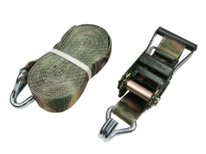 Pas transportowy 6T 8m komplet z napinaczem pas 50 mm w kamuflażu z atestem TEGER