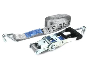 Pas transportowy 5T 6m komplet z napinaczem z gumową okładziną 230mm z atestem TEGER