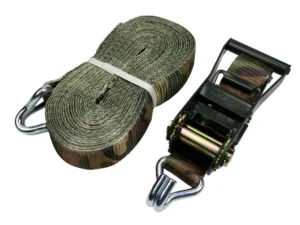 Pas transportowy 6T 10m komplet z napinaczem pas 50 mm w kamuflażu z atestem TEGER