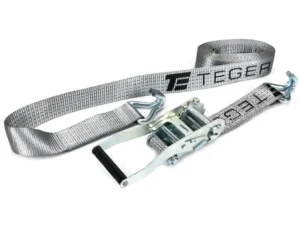 Pas transportowy 5T 4m komplet z napinaczem z polimerową okładziną 230mm z atestem TEGER