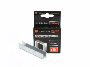 Zestaw zszywek tapicerskich HEAVY DUTY (typ G/140) 10/10,6/1,2mm / 1000 szt / TEGER