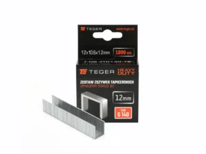 Zestaw zszywek tapicerskich HEAVY DUTY (typ G/140) 12/10,6/1,2mm / 1000 szt / TEGER