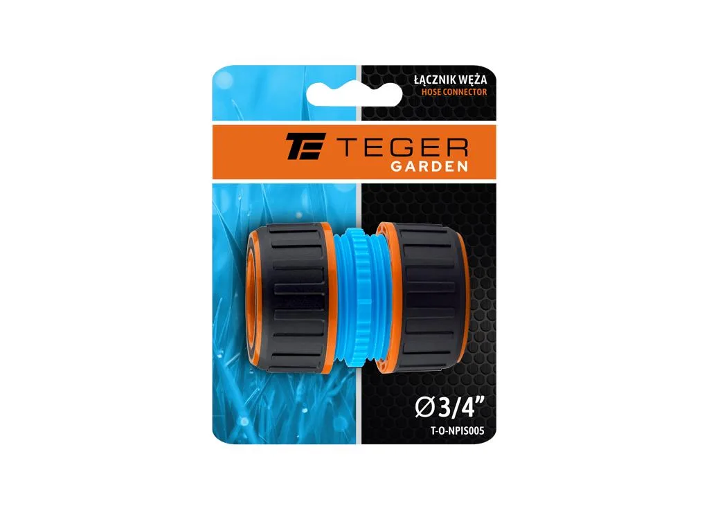 Łącznik węża 3/4" / TEGER - obrazek 3