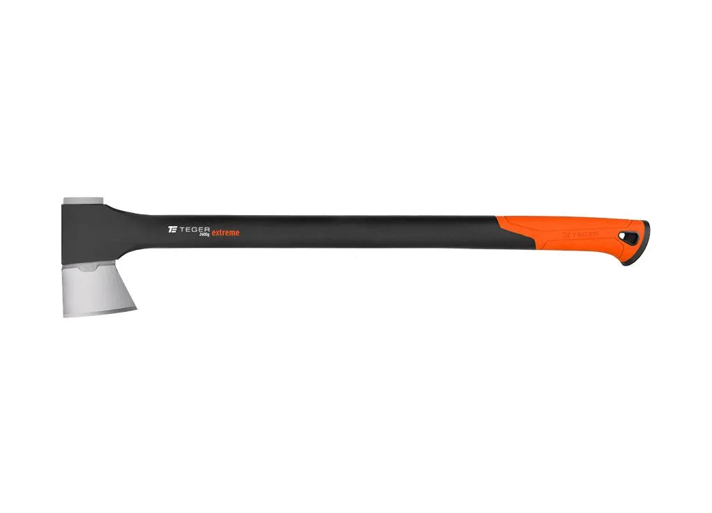 Siekiera uniwersalna z trzonkiem fiberglass 2600g Extreme / TEGER - obrazek 2