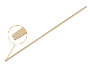 Trzonek drewniany 120cm (gwintowany) / TEGER (pakowane po 25 szt)