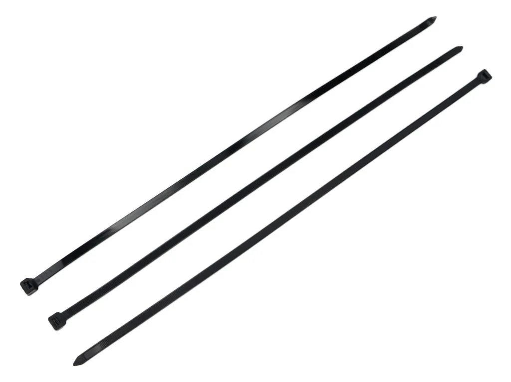 Opaski kablowe,opaska kablowa, opaski zaciskowe, tyrytytki, trytytki, 9.0 x 550mm 100 szt w worku czarne odporne na UV, Teger