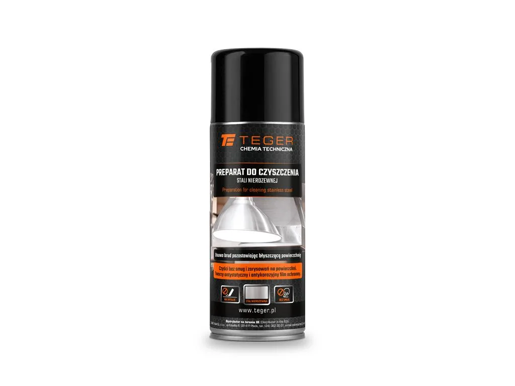 Preparat do czyszczenia stali nierdzewnej 400 ml / TEGER