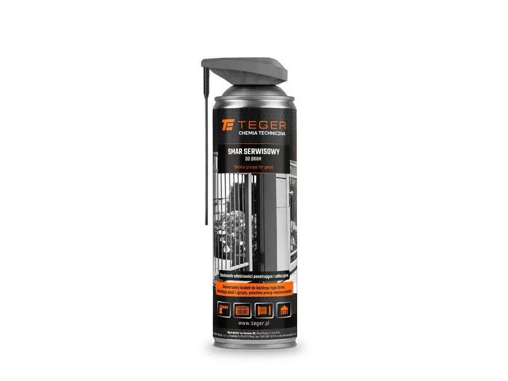 Smar serwisowy do bram z aplikatorem EVO 500 ml / TEGER