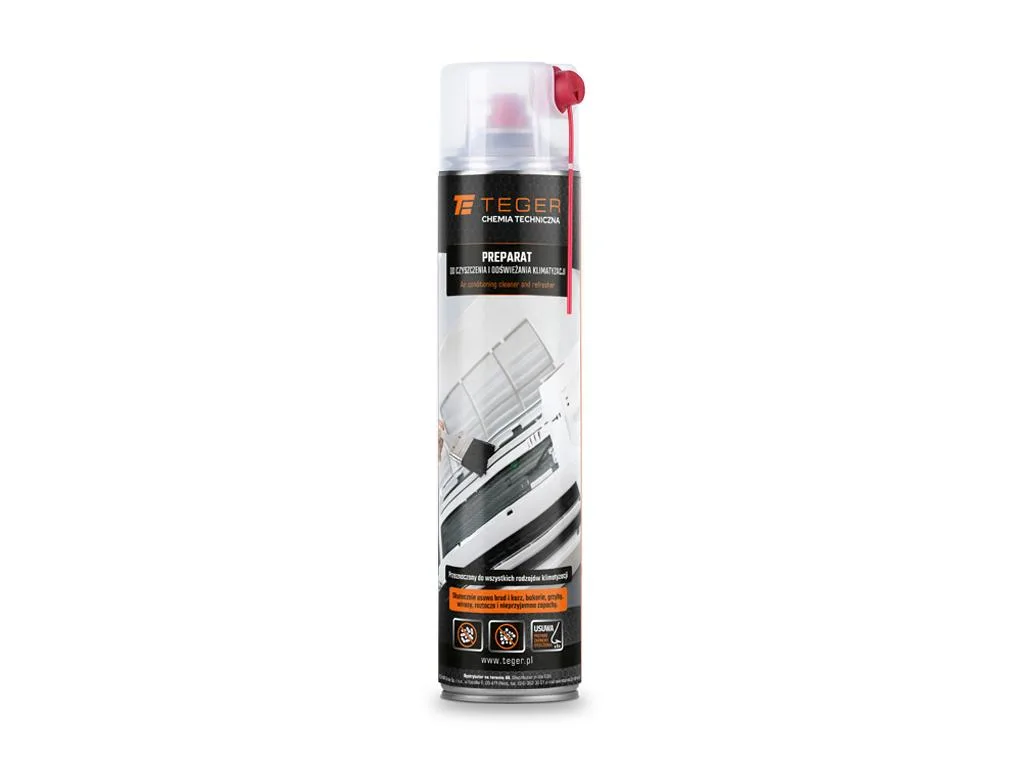 Preparat do czyszczenia i odświeżania klimatyzacji, 600 ml, Teger