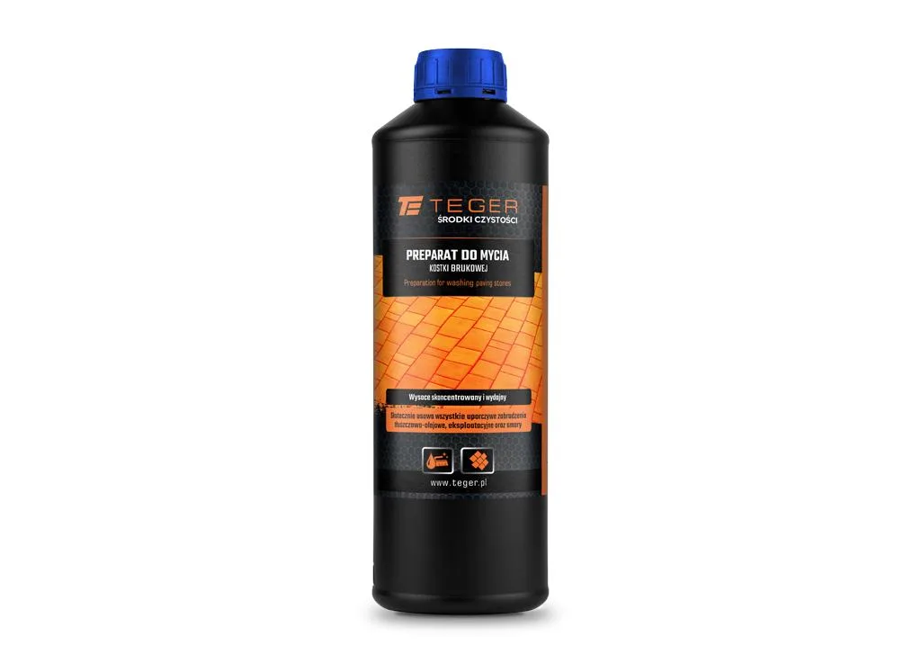 Preparat do mycia kostki brukowej 1 KG - koncentrat, TEGER