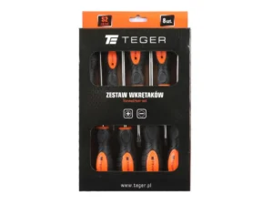 Zestaw wkrętaków 8 szt / TEGER