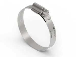 Opaska zaciskowa wzmocniona 30-45 ślimakowa (obejma W2 - stal nierdzewna) szerkość 12mm TEGER ( sprzedawane po 50 )