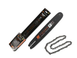 Zestaw tnący, 14" (36 cm) prowadnica + łańcuch, 3/8", 1,3 mm, 50 og., 9z, moc. G, Teger