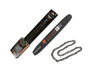Zestaw tnący, 14" (36 cm) prowadnica + łańcuch, 3/8", 1,1 mm, 52 og., 7z, moc. P, Teger