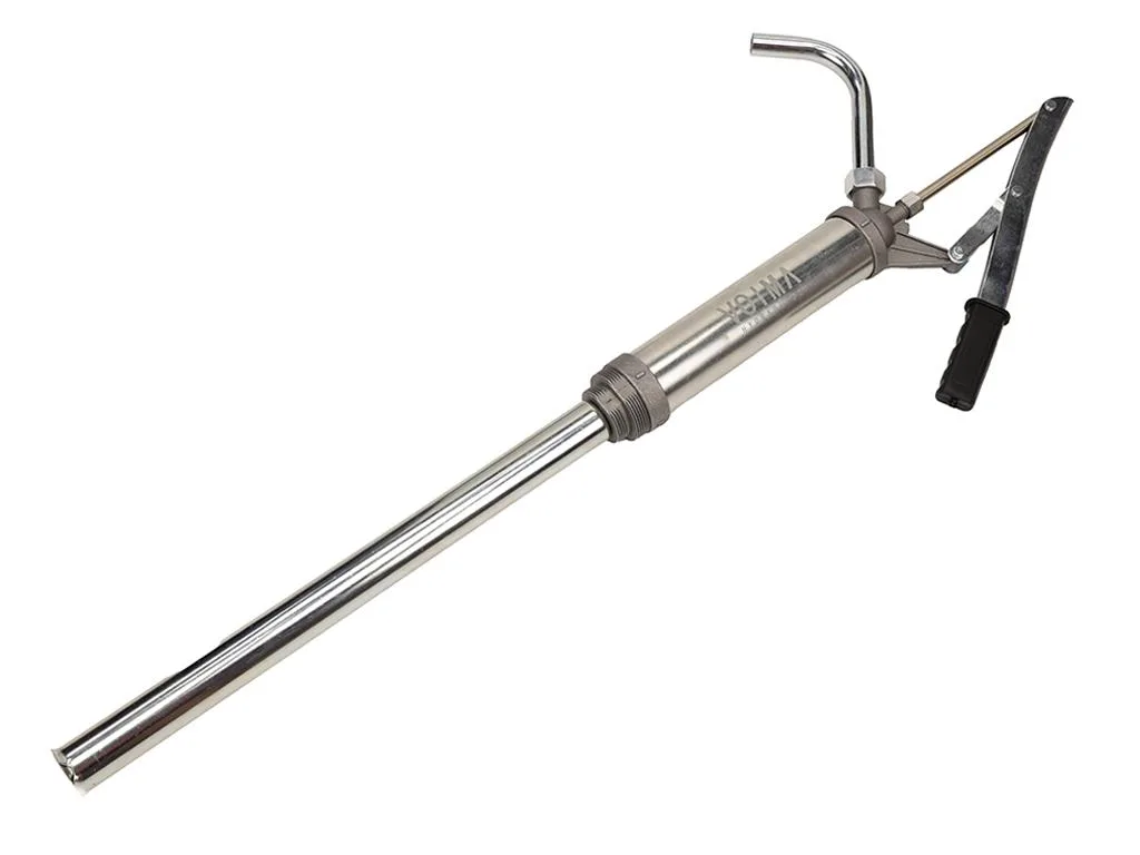 Pompa ręczna do oleju, paliwa, na dźwignię do beczki VOIMA - obrazek 3