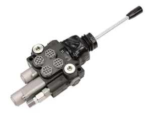 Rozdzielacz hydrauliczny 2-sekcyjny 40L (1-sekcja pływająca) z joystickiem VOIMA