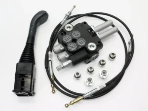 Zestaw do Ładowacz TUR -Rozdzielacz 80L 2-sekcyjny + Joystick bez przycisku + Elementy złączne + Linki na kulkę 1500mm VOIMA