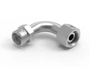 Kolanko hydrauliczne metryczne łukowe AB M12x1.5 06L (XEVW) Waryński ( sprzedawane po 2 )