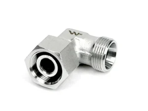 Kolanko hydrauliczne metryczne AB M18x1.5 12L (XEVW) Waryński ( sprzedawane po 50 )