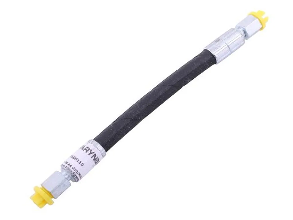 Przewód hydrauliczny 400 bar DN06-2SN L-210mm gwint M12x1.5 proste (AA-06-210; 80600110) 40MPa do wskaźników C-385 Waryński