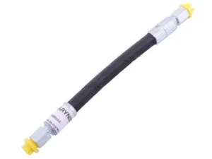 Przewód hydrauliczny 225 bar gwint M12x1.5 proste L-210mm DN06-1SN (AA-06-210; 80600110) 22.5MPa do wskaźników C-385 Waryński