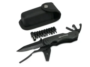 Multitool Czarny 11 narzędzi plus 9 bitów Waryński