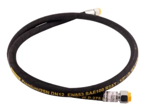 Przewód hydrauliczny 275 bar gwint M22x1.5 proste L-1900mm DN12-2SN (AA-13-1900; P11P11) 27.5MPa Waryński