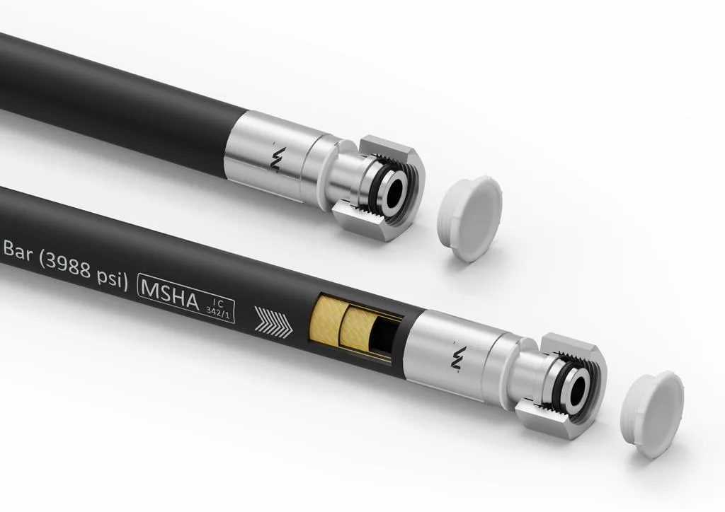 Przewód hydrauliczny gładki z uszczelnieniem - 275bar gwint M22x1.5 proste L-5300mm DN12-2SN (AA-13-5300; P11P11) Waryński - obrazek 2