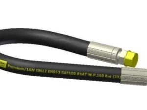 Przewód hydrauliczny gwint M22x1.5 proste L-1300mm DN12-1SN (AB-13-1300; P11P21) 16MPa Waryński