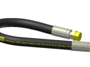 Przewód hydrauliczny gwint M30x2 proste L-500mm DN20-1SN (AB-500/M30X2/10.5MPA; P11P21) Waryński