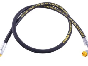 Przewód hydrauliczny gwint M18x1.5 prosta/90 stopni (kolanko) L-1500mm DN10-1SN (AK-10-1500; P11P12) 18.0MPa Waryński
