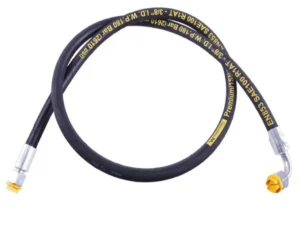 Przewód hydrauliczny 180 bar gwint M18x1.5 prosta/90 stopni L-2500mm DN10-1SN (AK-10-1500; P11P12) 18MPa Waryński