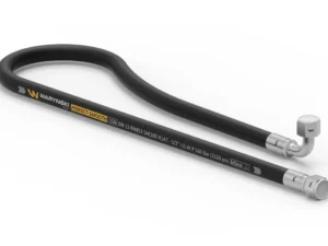 Przewód hydrauliczny gładki z uszczelnieniem - 160 bar gwint M22x1.5 prosta/90 stopni L-2500mm DN12-1SN (AK-13-1500; P11P12) 16MPa Waryński