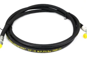 Przewód hydrauliczny 275 bar gwint M22x1.5 prosta/90 stopni L-3500mm DN12-2SN (AK-13-3500; P11P12) 27.5MPa Waryński