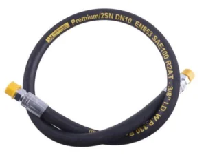 Przewód hydrauliczny 330 bar gwint M18x1.5 proste GZ L-1000mm DN10-2SN (BB-10-1000; P21P21) 33.0MPa Waryński